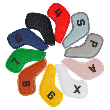 10 Colors Woven Lines Iron Covers 10PCS£¨4-9£¬P,A,S,X£©